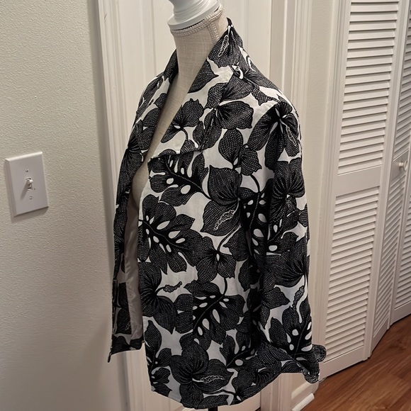 For Cynthia linen blend jacket - Picture 4 of 6